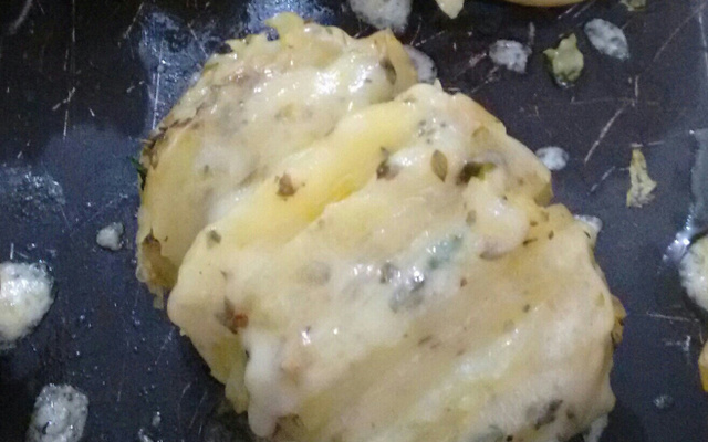 Batata assada no forno