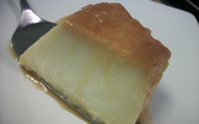 Pudim de milho verde