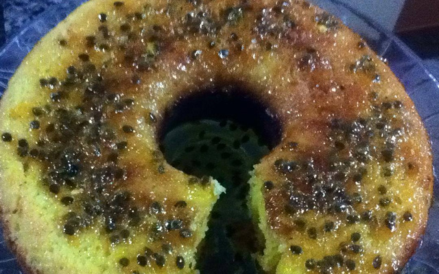 Bolo de maracujá