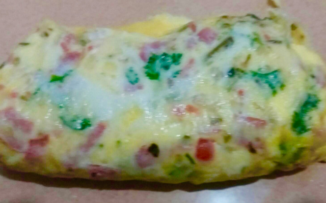 Omelete de saquinho