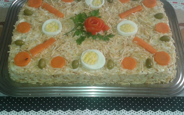 Bolo De pao de forma