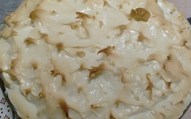 Sobremesa de inverno rapidinha de banana com canela