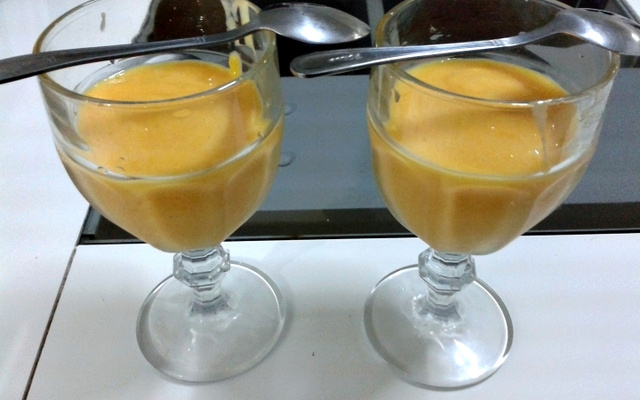 Delícia de manga e mamão