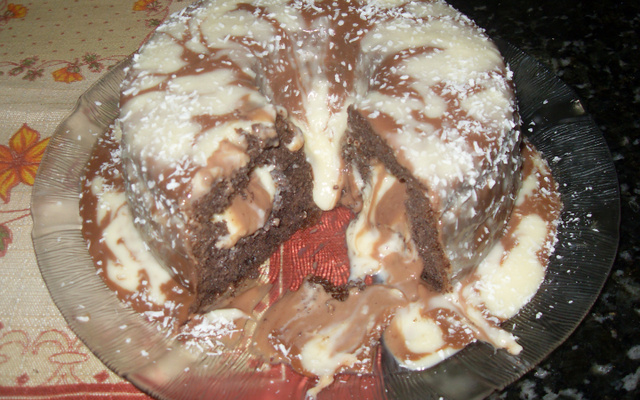 Bolo cavado guloseima