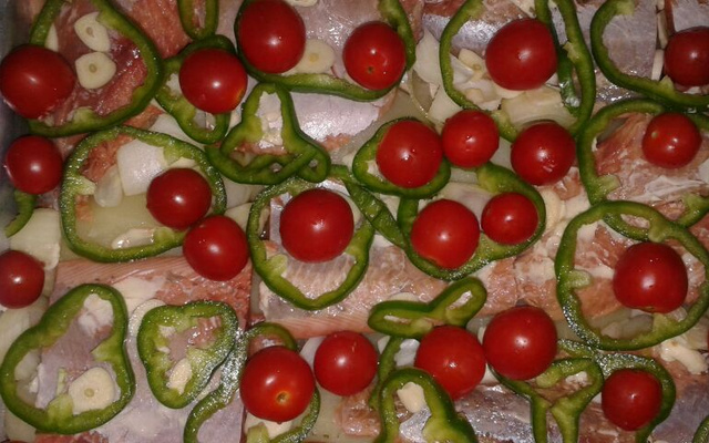 Frango no forno com maionese