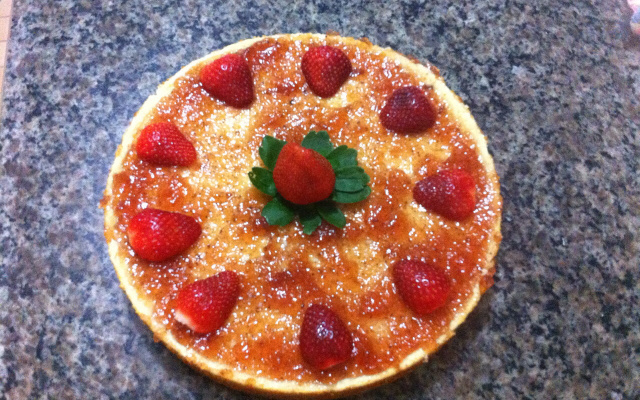 Cheesecake de morango