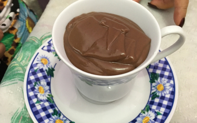 Chocolate quente cremoso