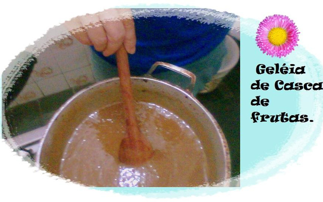 Geleia de cascas de frutas