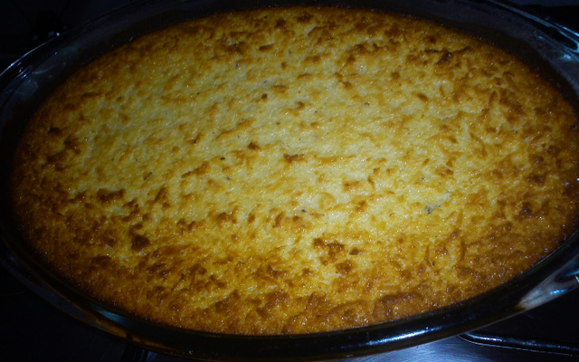 Cocada de forno molinha