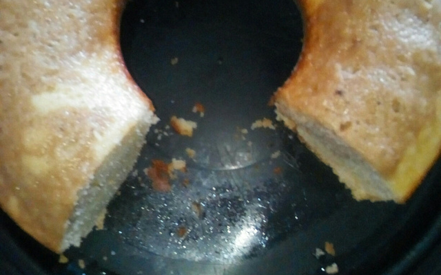 Bolo de farinha de trigo fofinho