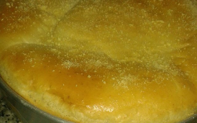 Pão de liquidificador com recheio