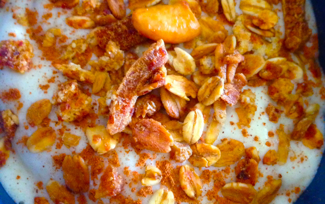 Sorvete light de banana