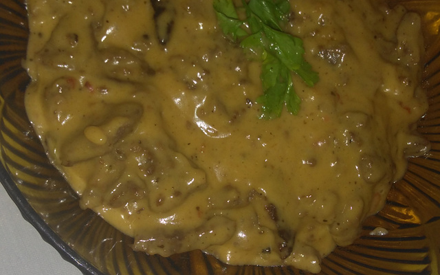 Estrogonofe de hambúrguer