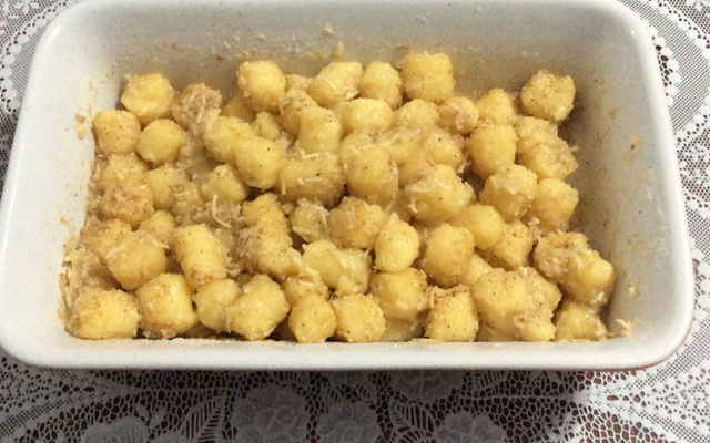 Manigu (nhoque de polenta)