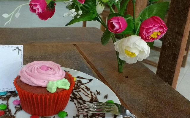 Cupcake veludo vermelho - red velvet