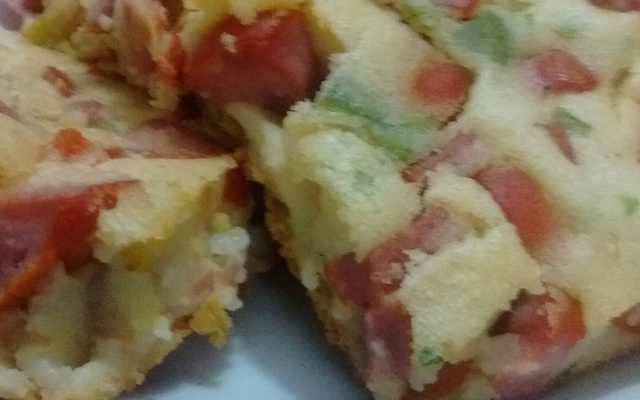 Torta salgada de vina