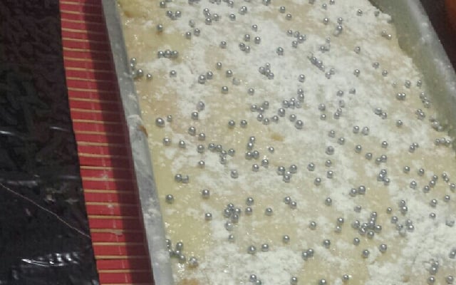 Bolo de leite em pó simples