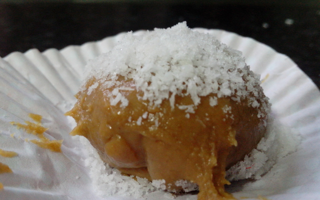 Brigadeiro de micro-ondas feito com café