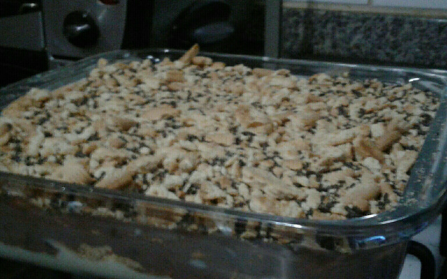 Sobremesa preto e branco