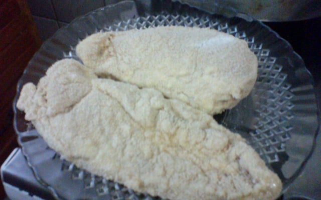 Filé de frango à milanesa