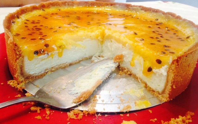 Cheesecake de maracujá
