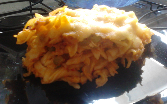 Macarronada tipo lasanha