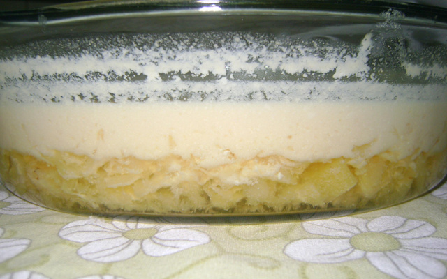 Sobremesa de abacaxi