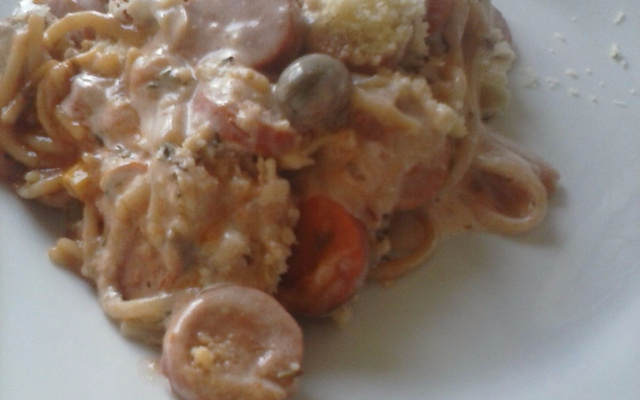 Macarronada de salsicha
