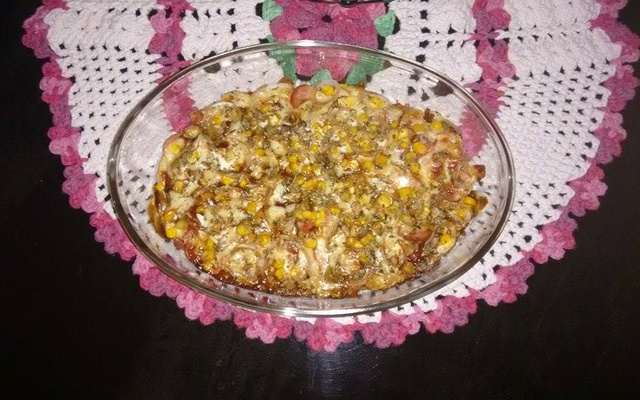 Pizza pão, gostoso, rápido, fácil e crocante