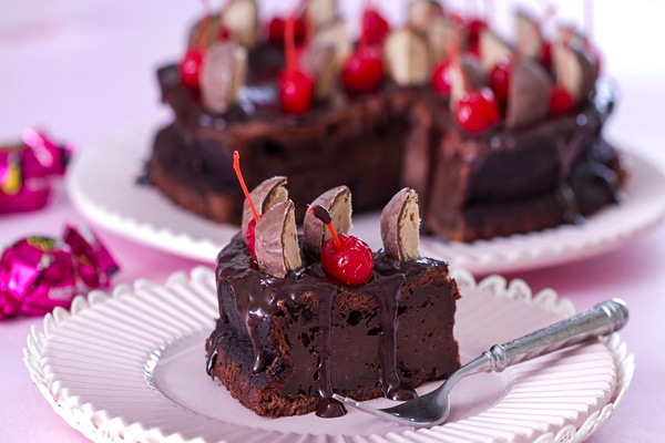 Torta Fondant de Chocolate