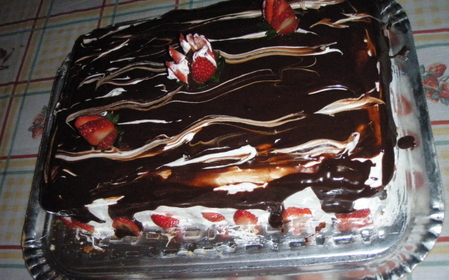 Torta de Morango por Priscila