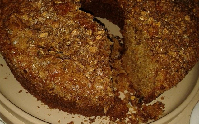 Bolo de Granola de liquidificador