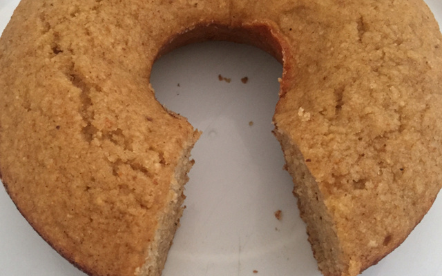 Bolo de banana de liquidificador