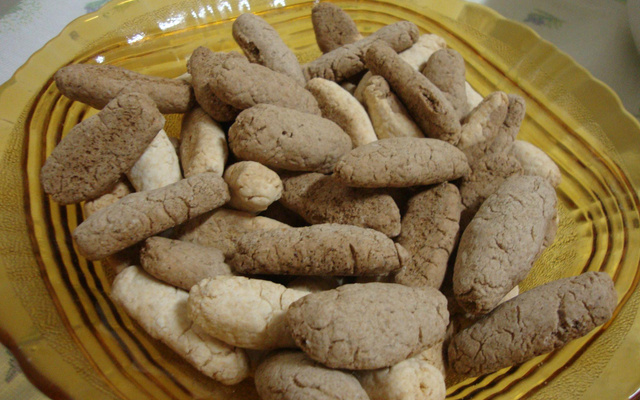 Bolachinha simples de chocolate