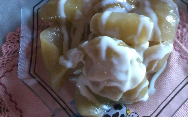 Doce de casca de laranja da terra