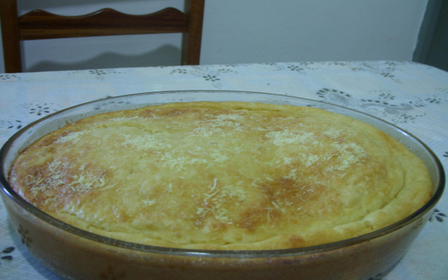 Souflé de chuchu super fácil