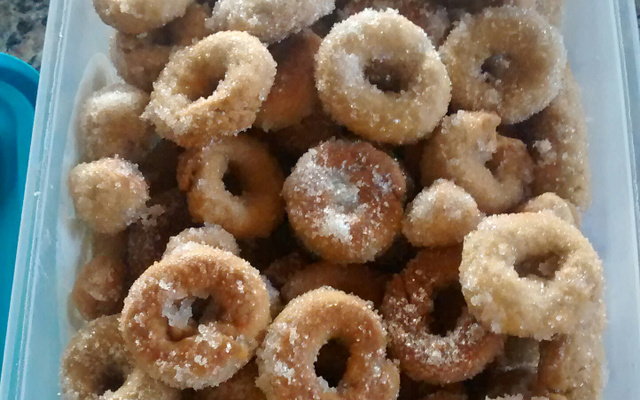 Rosquinha de pinga da vovó Geni