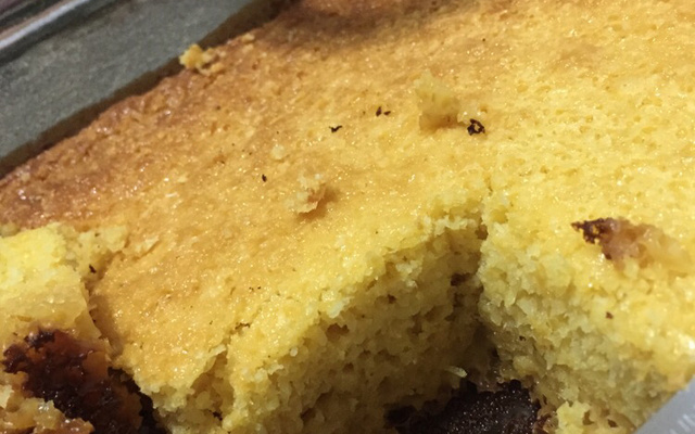 Bolo de milho (parece pudim)