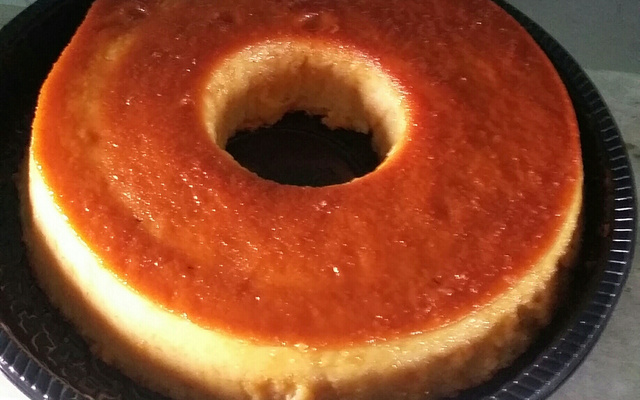 Pudim de pão simples