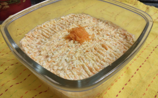 Patê de Ricota e cenoura