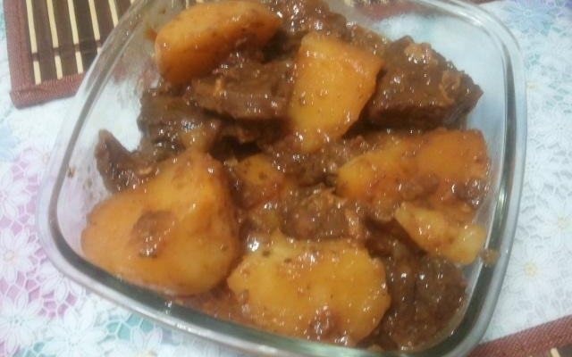 Carne com batata do Marcelo