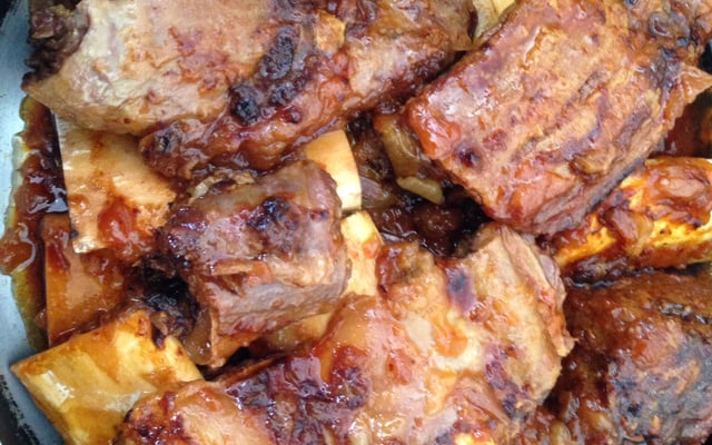 Costela no bafo na panela de pressão