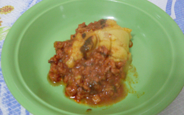 Polenta com Toscana