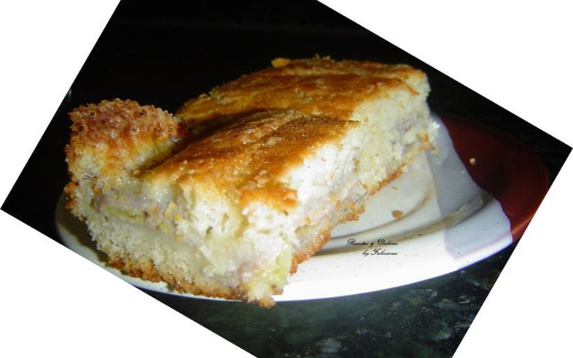 Bolo de banana simples