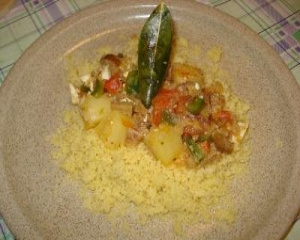 Vegetariano com ananás