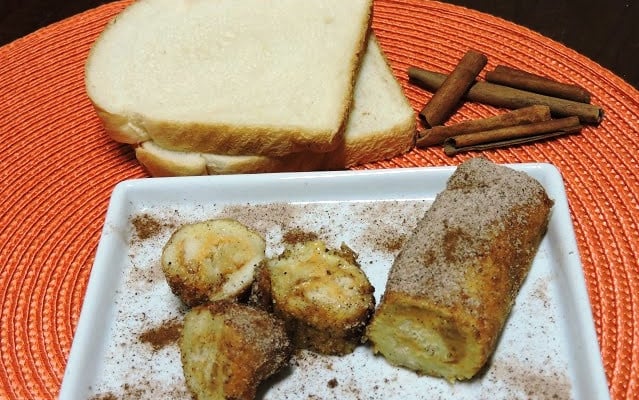 Rolinhos de pão com doce de leite e canela da Abimapi