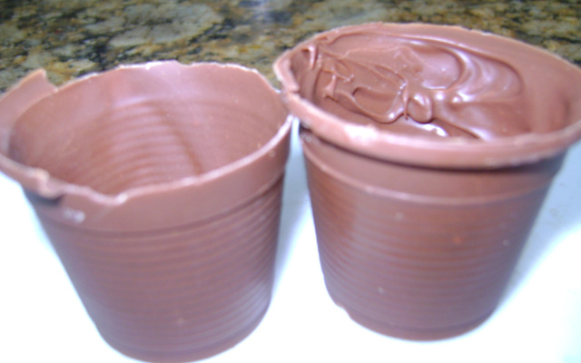 Copinho de chocolate