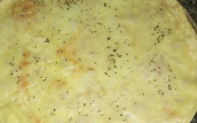 Pizza de liquidificador fácil e rápida