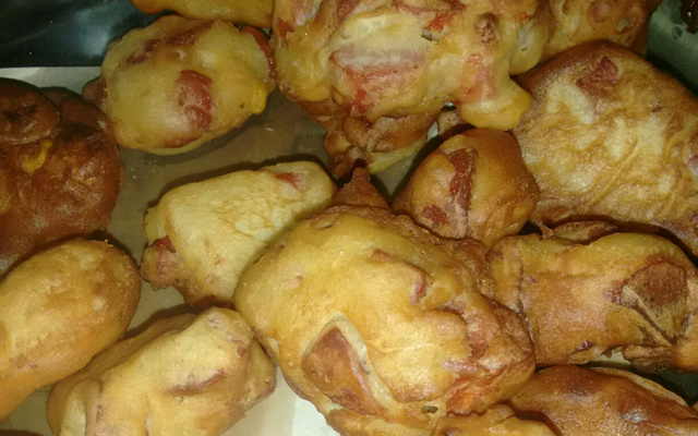 Bolinho de chuva salgado