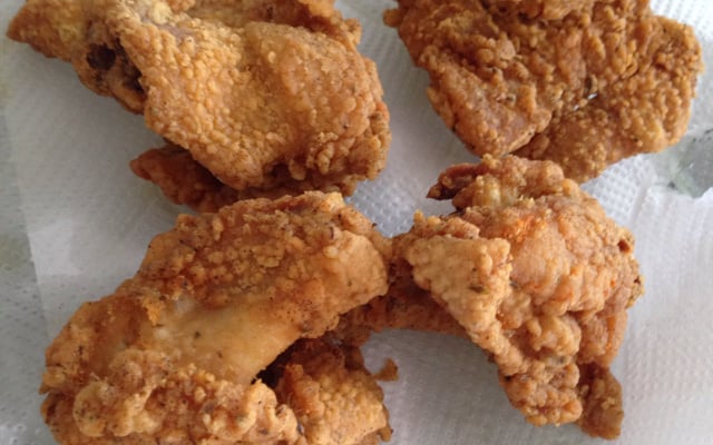 Frango à passarinho super crocante